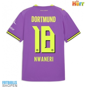 Billiga Borussia Dortmund Ethan Nwaneri #18 Tredjeställ 2026-27 Kortärmad
